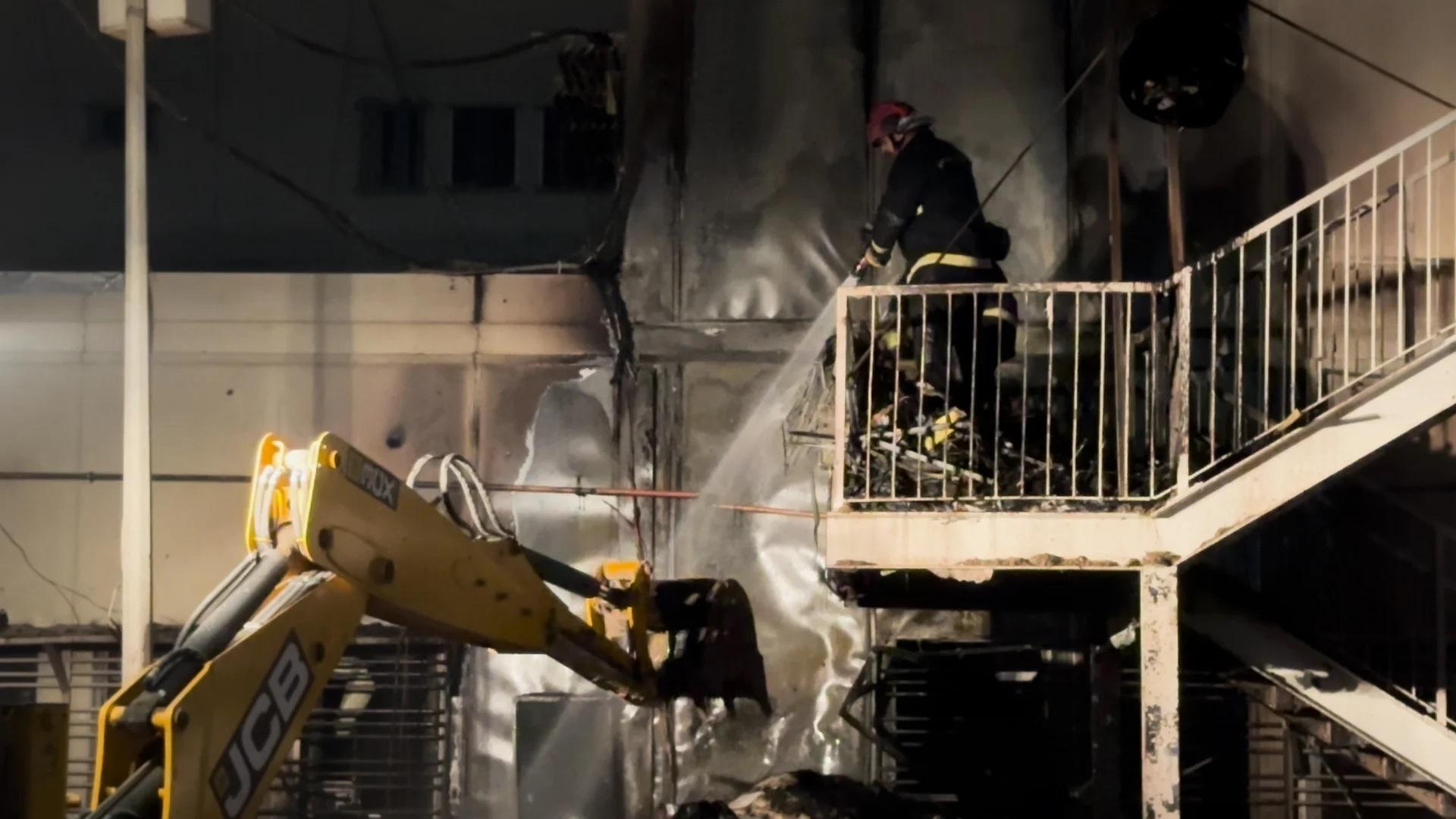 لە نەخۆشخانەی ژنان و منداڵبوونی دیوانیە ئاگرکەوتەوە