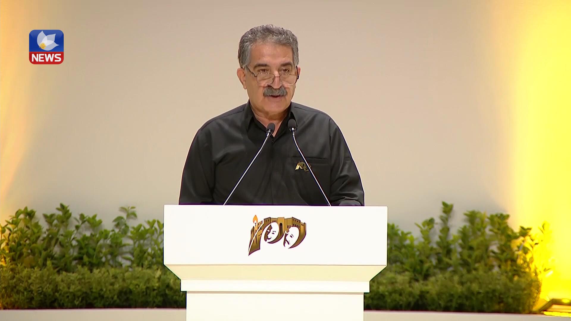 رێوڕەسمی یادی ١٠٠ ساڵەی سەرهەڵدانی شانۆ لە هەولێر بەڕێوەچوو