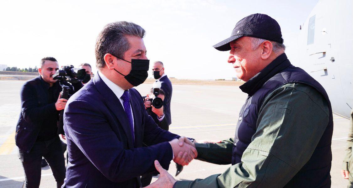 سەرۆک وەزیرانی عێراق و سەرۆکی حکومەتی ھەرێم کۆبونەوە