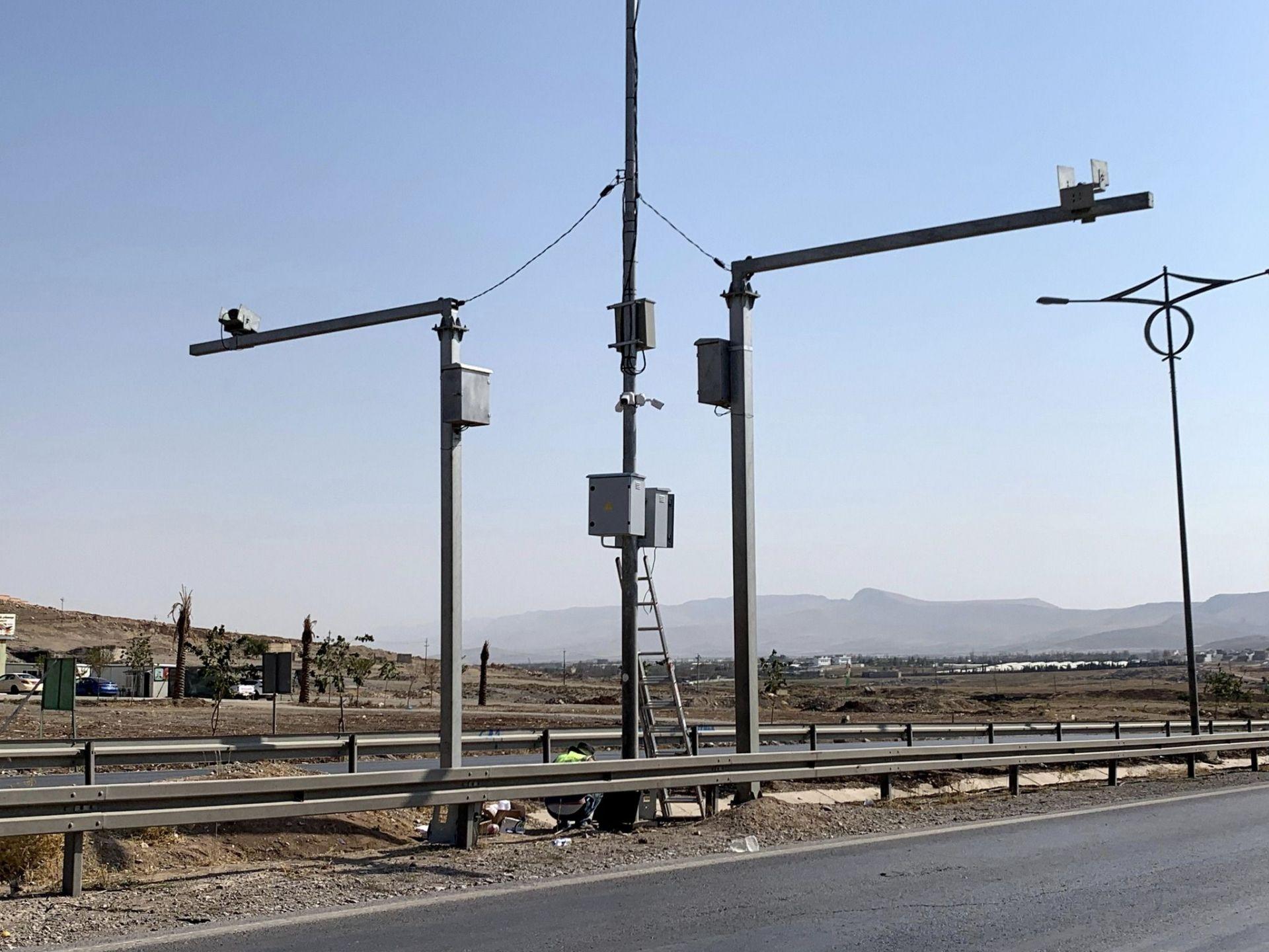 كامێرای تۆمارکردنی تیژڕەوی له‌ڕێگه‌ی عه‌ربه‌ت_ سلێمانی داده‌نرێت