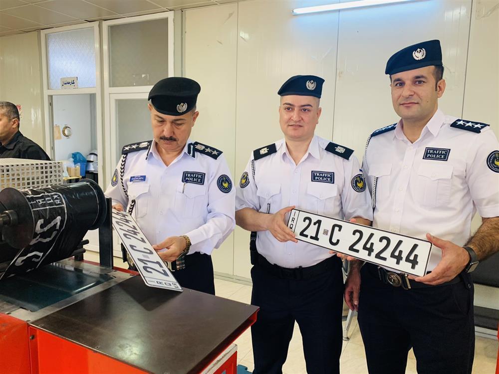 ئاگادارییەک لە ھاتوچۆی سلێمانییەوە لەبارەی تابلۆی نوێی ئۆتۆمبێل 