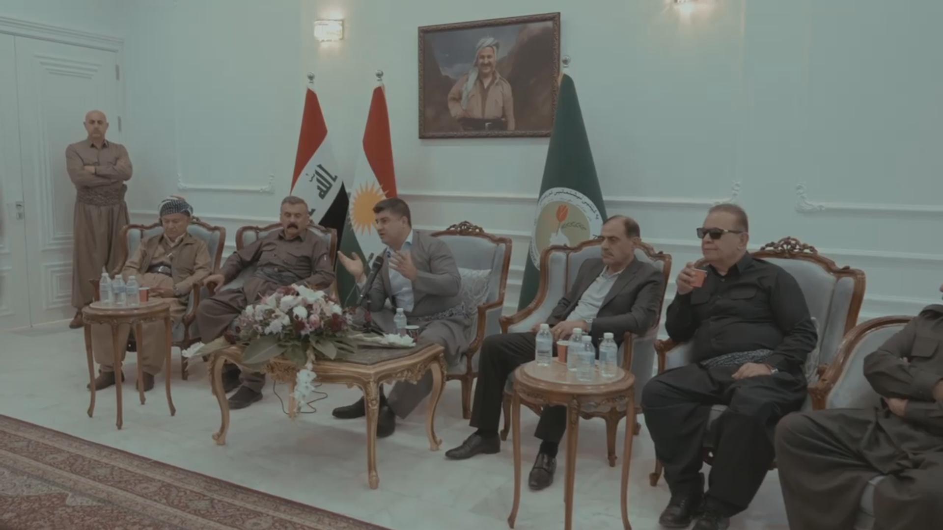 لاھور شێخ جەنگی لەگەڵ لیواکانی فەرماندەیی گشتیی ھێزی پێشمەرگە کۆبوەوە