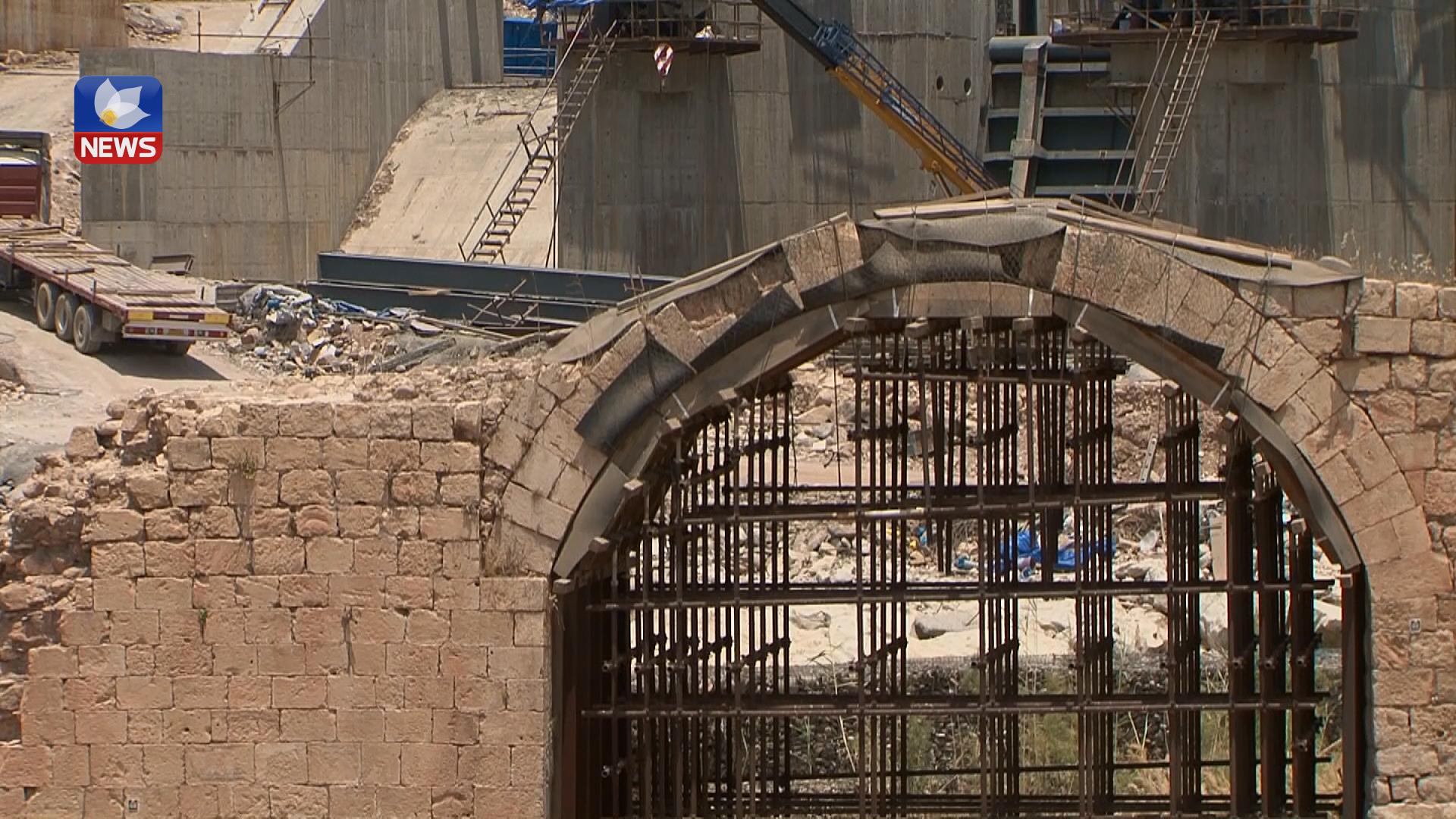 پڕۆژەیەک لە دێرەلوک مەترسی بۆ پردی کەلیا دروست دەکات