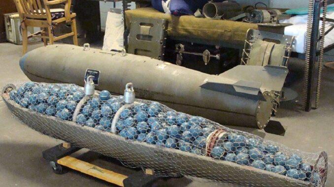 ئەمریکا بڕیاری ناردنی بۆمبی ھێشوویی بۆ ئۆکراین دا