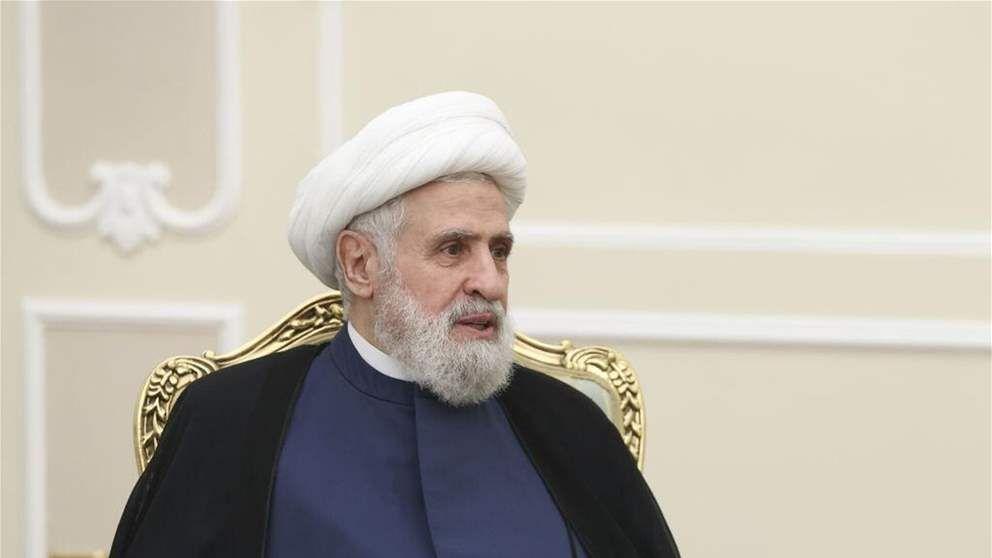 تقديم شكوى جزائية  ضد أمين عام "حزب الله" نعيم قاسم