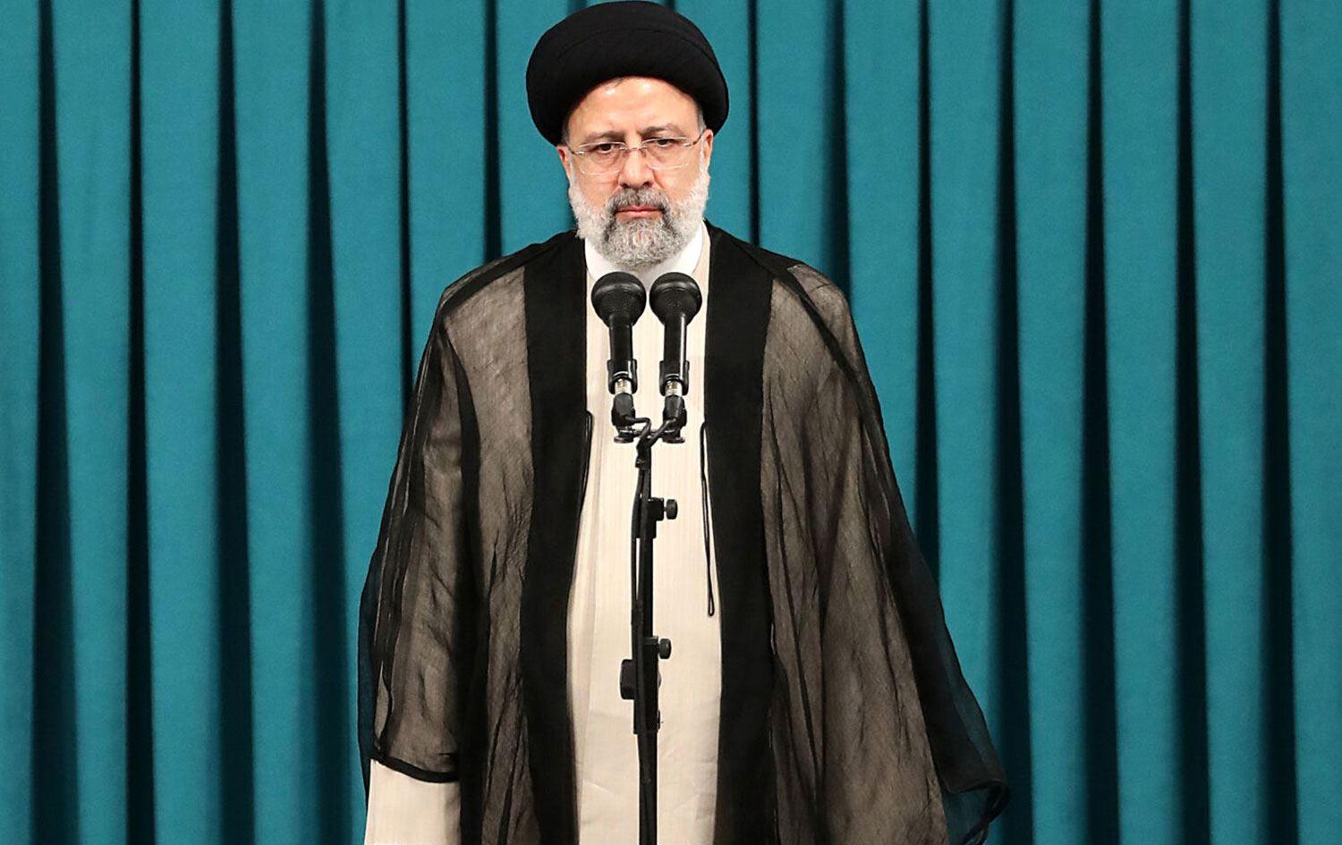 ئیبراھیم ڕەئیسی پشتگیری لە حەشدی شەعبی دەکات