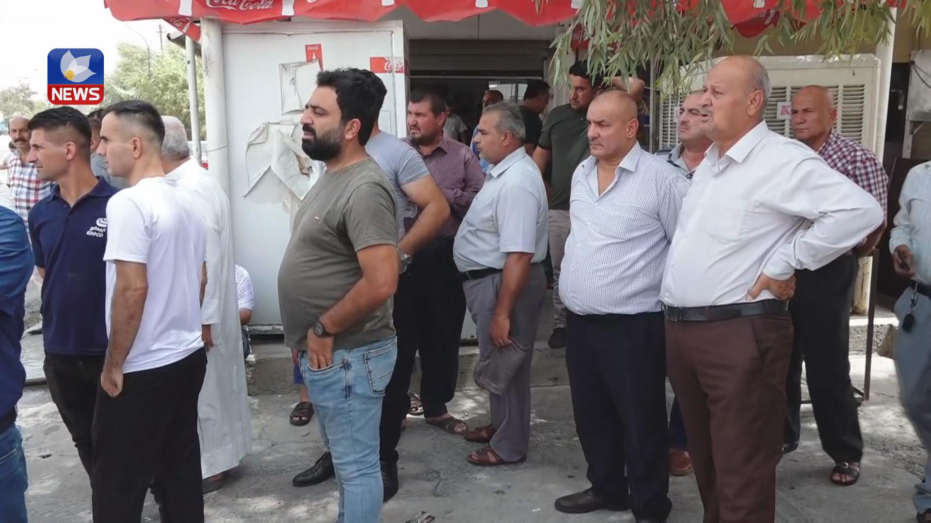 شۆفێرانی ھێڵی ھەولێر بەغداد گردبوونەوە