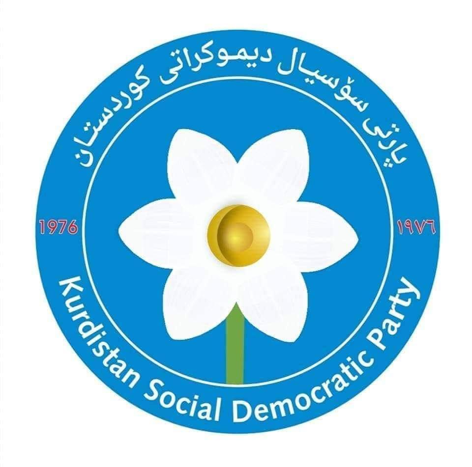 قوباد تاڵەبانی پیرۆزباییەک ئاڕاستەی حزبی سۆسیال دیموکراتی کوردستان دەکات