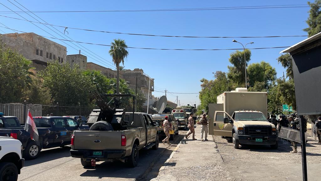 ھێزێکی زۆری ئەمنی لە نزیک قەڵای کەرکوک جێگیردەکرێن