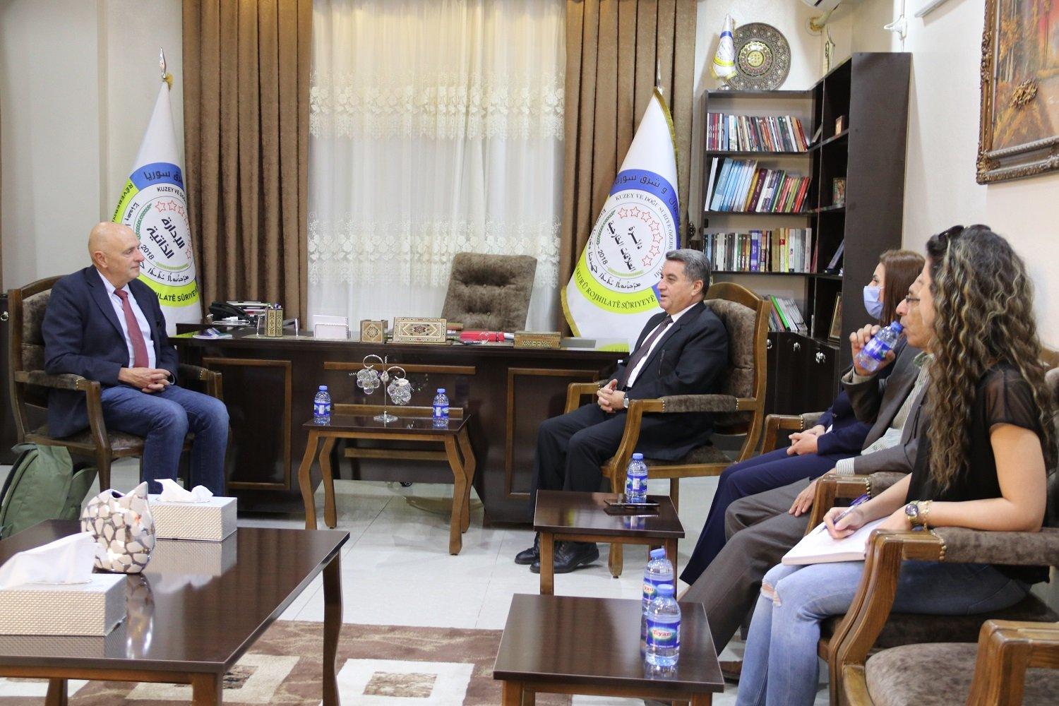 بەلجیکا ستایشی رۆڵی خۆبەڕێوبەری باکور و خۆرھەڵاتی سوریا دەکات