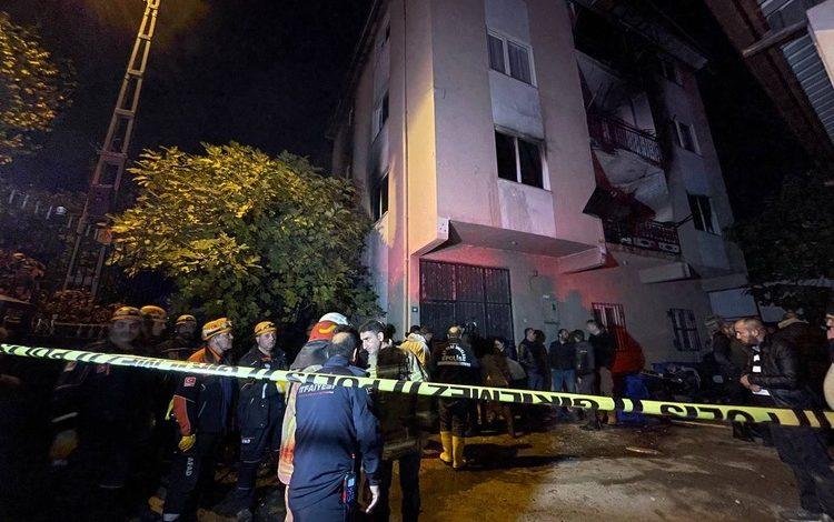 بەھۆی ئاگرکەوتنەوە لە تورکیا نۆ پەنابەری سوری گیانیانلەدەستدا کە ھەشتیان منداڵن