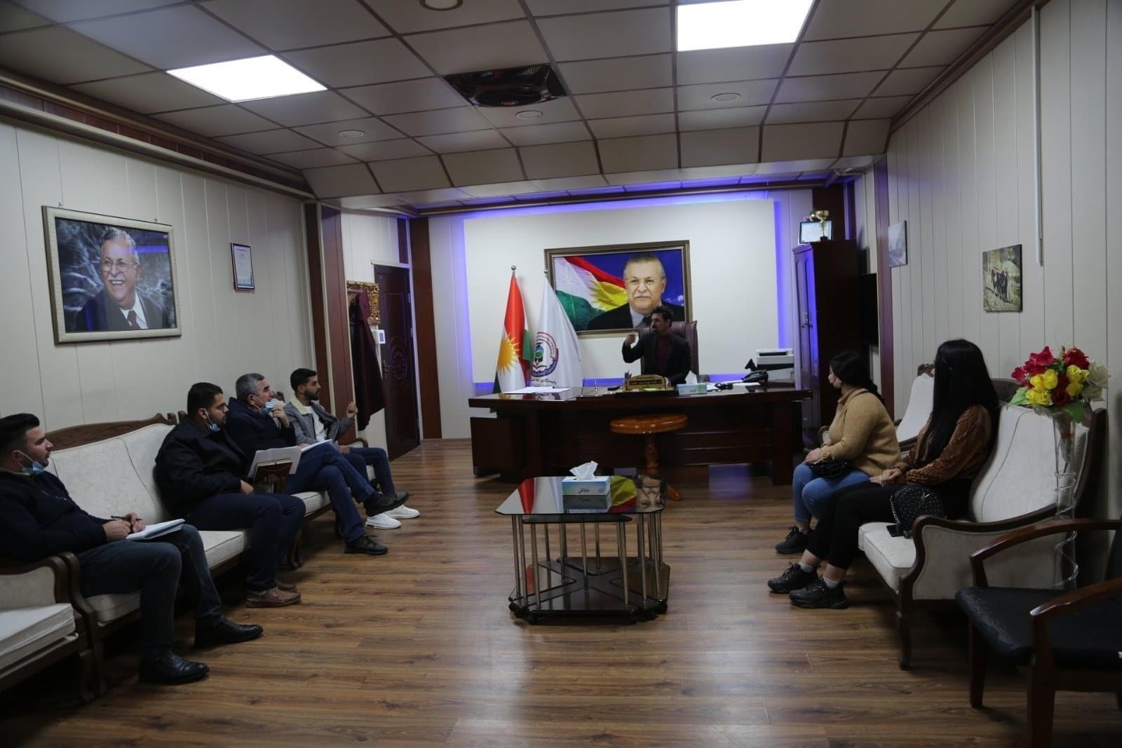 یەكێتی كەموكورتییەكانى تەواوكردنی كەمپی نوێی پەیمانگای تەكنیكی دوكان تاوتوێ دەكات