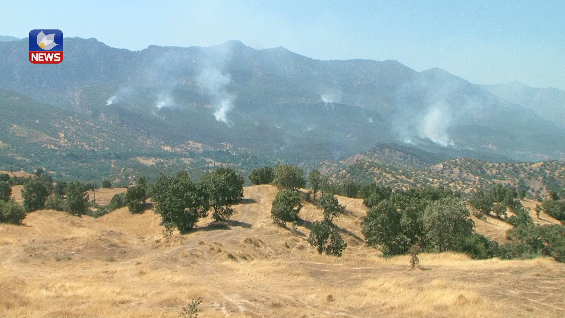 چەندین ساڵە ناوچەکانی ئامێدی لەلایەن سوپای تورکیاوە بۆردوومان دەکرێت