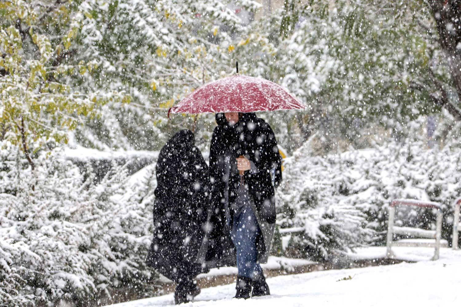 شەپۆلێکی تری بەفر و باران روو لە خۆرھەڵاتی کوردستان دەکات