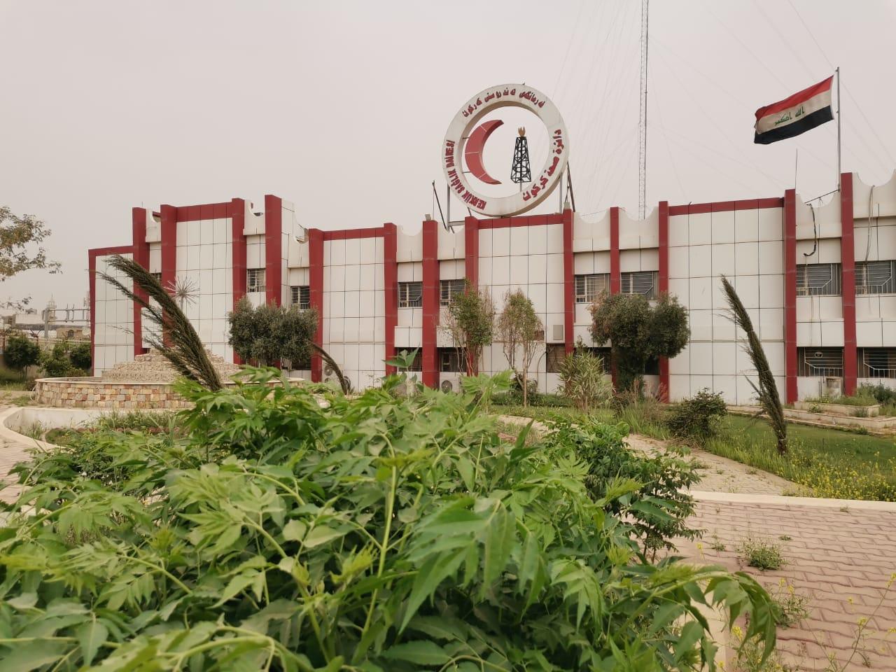 ٦٢١ کەس لە کەرکوک بەھۆی خۆڵبارینەوە گەیەندراونەتە نەخۆشخانە