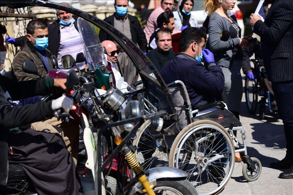 مووچەی بەشێک لە کەمئەندامان رادەگیرێت