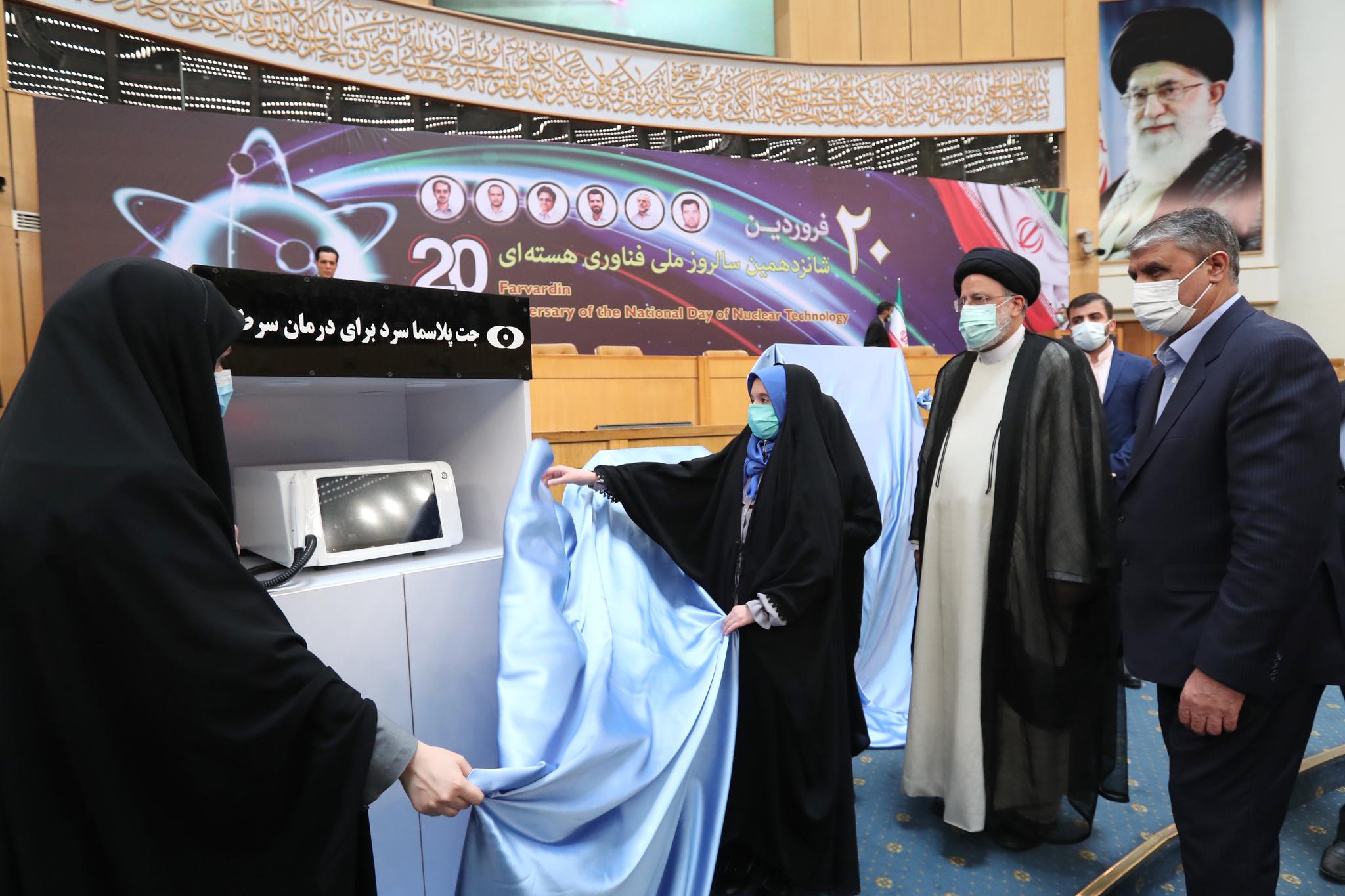 ئێران پەردەی لەسەر نۆ دەستکەوتی ئەتۆمیی لادا