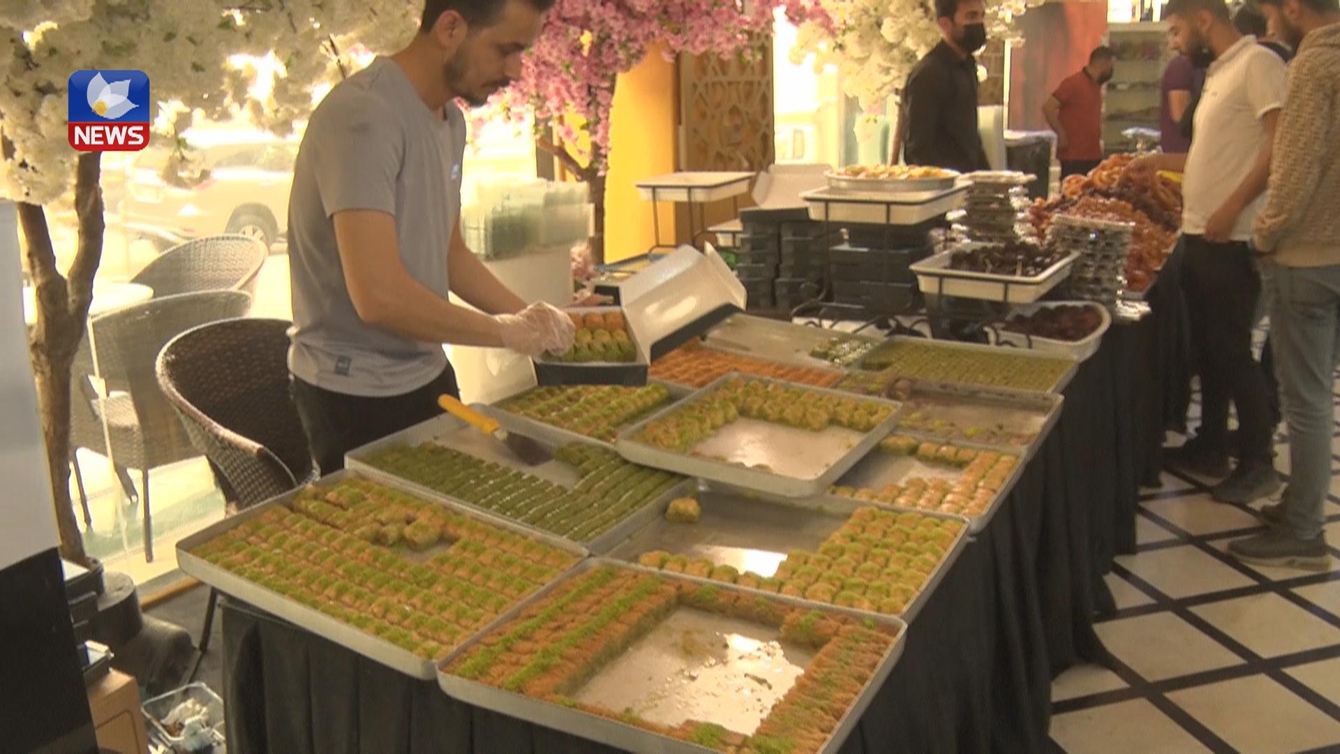 لە مانگی ڕەمەزاندا خواستی زۆر لەسەر شیرینی ھەیە