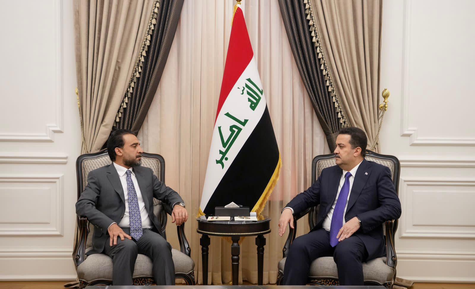 سودانی و حەلبوسی کۆبوونەوە و پەسەندکردنی بودجەیان تاوتوێکرد