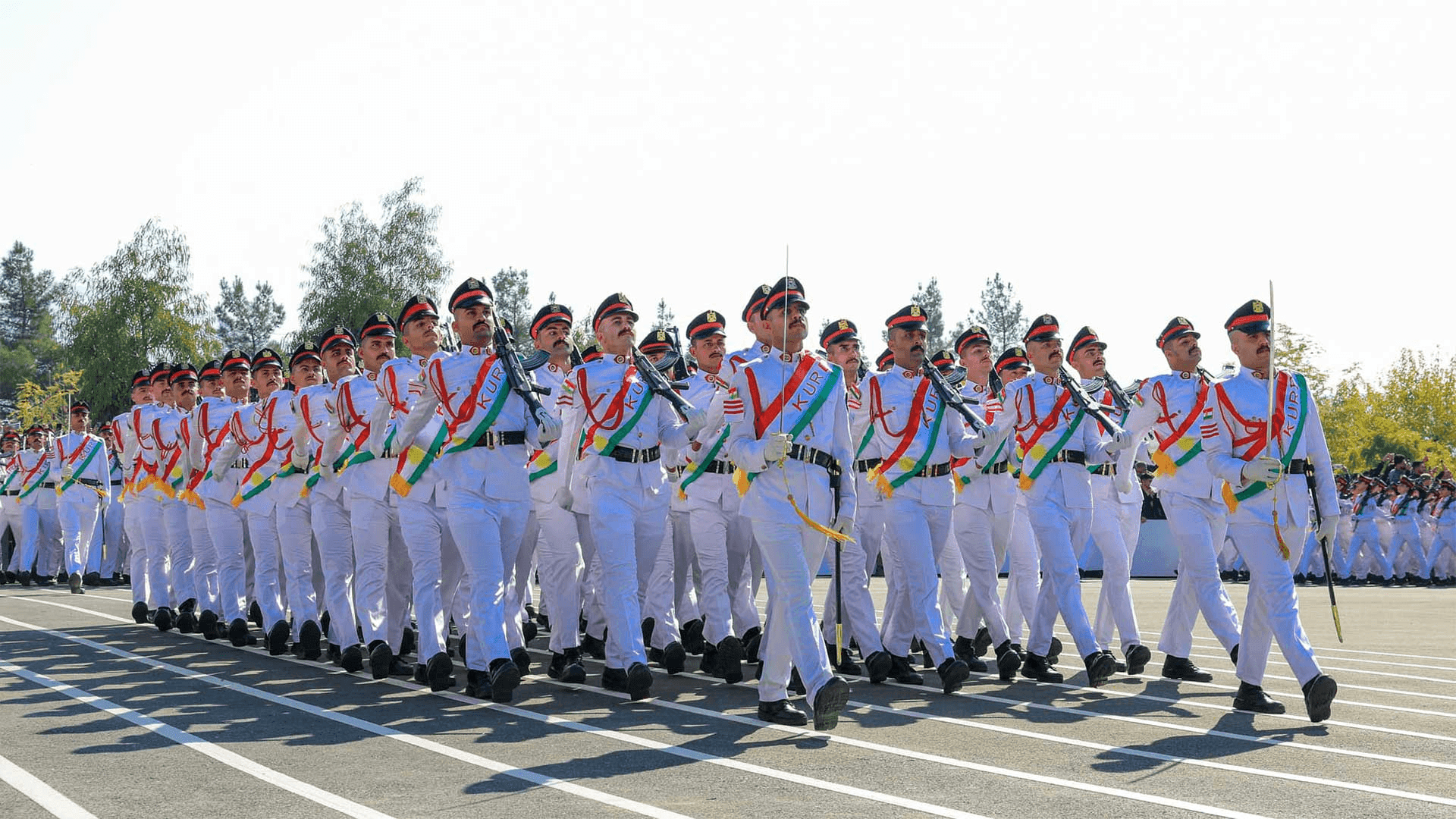  رێوڕەسمی خولی پێنجەمی دەرچوانی پێگەیاندنی ئەفسەران لە کۆلێژی سەربازی قەڵاچوالان بەڕێوەدەچێت