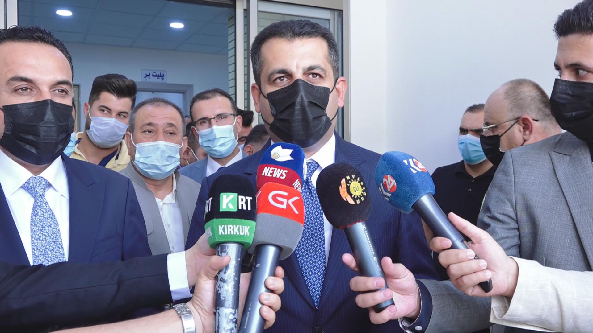 وەزیری تەندروستی: ھەرێمی کوردستان کەوتۆتە ناو ھێڵی سووری مەترسی کۆرۆناوە 