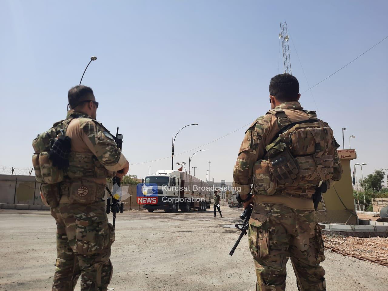 بە بڕیاری قوباد تاڵەبانی لە دەروازەی پەروێزخان ھێزی ئاسایش جێگرکرا