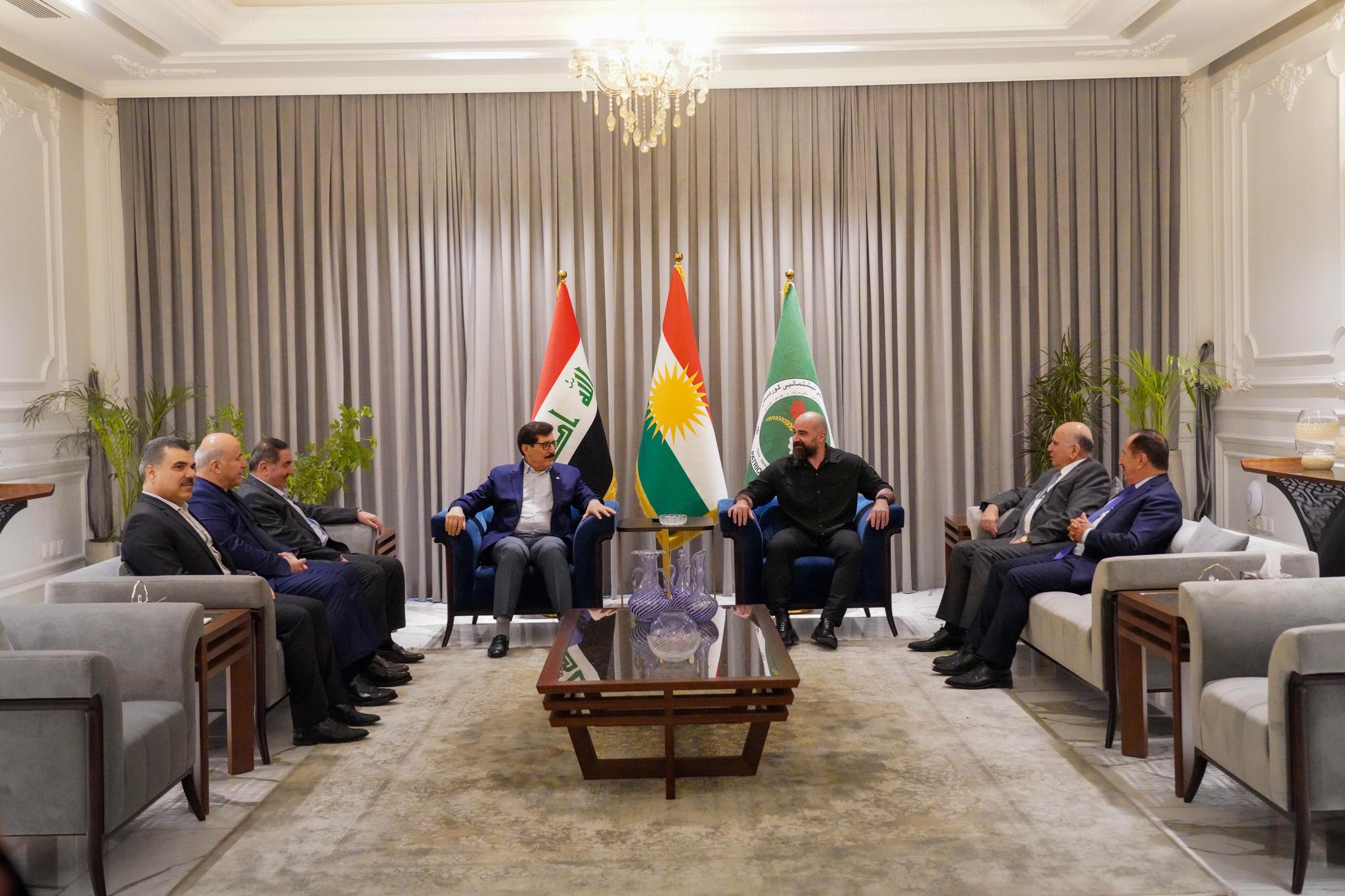 وردەکاری کۆبوونەوەی سەرۆک بافڵ جەلال تاڵەبانی و وەفدێکی باڵای پارتی