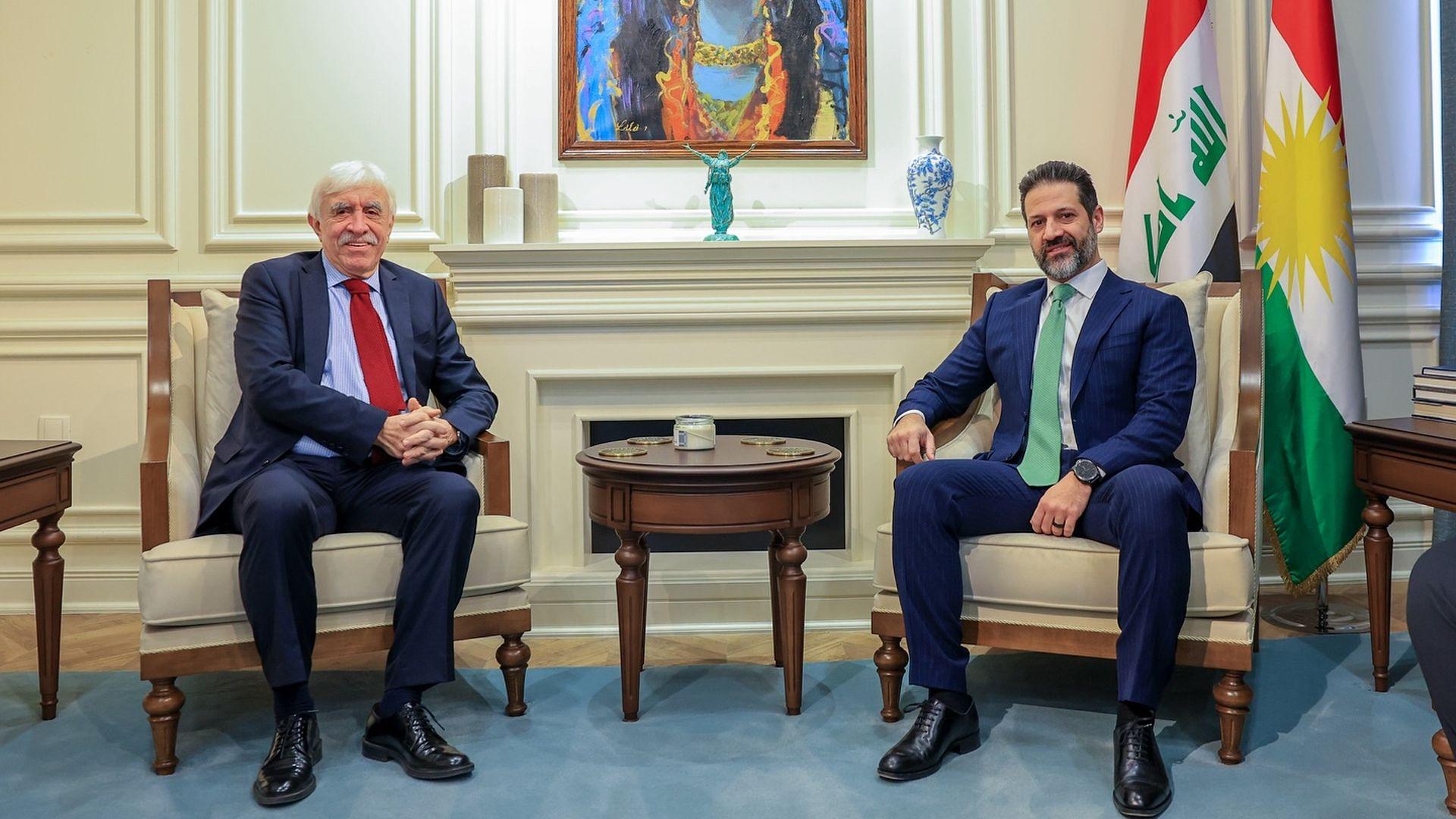 قوباد تاڵەبانی و چەنگیز چاندار: هیوادارین ئەمجارە پرۆسەی ئاشتی سەربگرێت