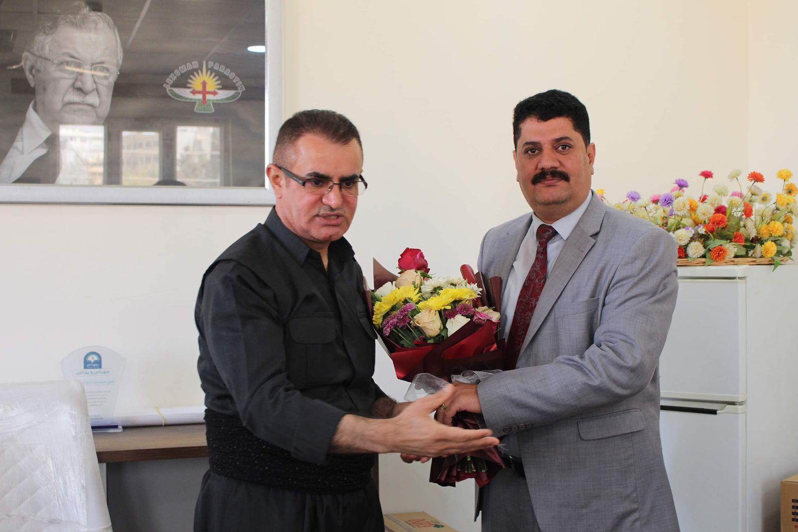 بەڕێوەبەری نوێی ناحیەی بەکرەجۆ دەست بەکار بوو 