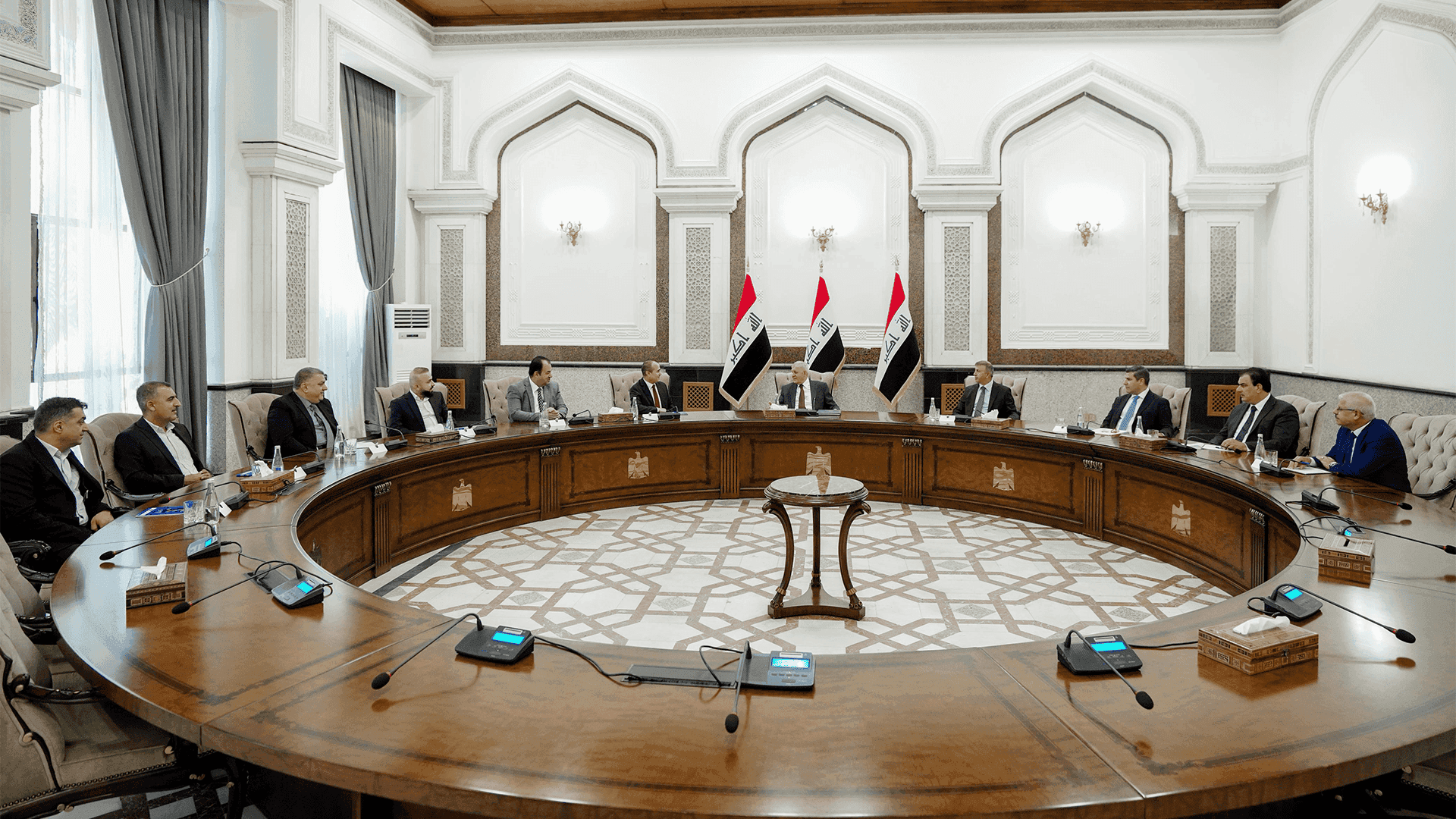 سەرۆک کۆمار پێشوازی لە وەفدێکی مەکتەبی راگەیاندن و هۆشیاری یەکێتی دەکات