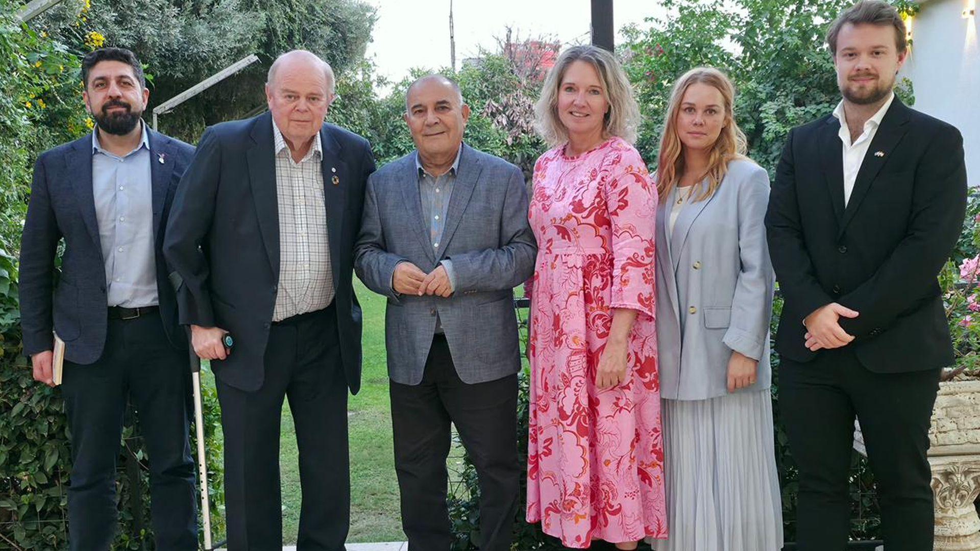 سەعدی ئەحمەد پیرە پێشوازیکرد لە شاندێکی سۆسیال دیموکراتی سوید