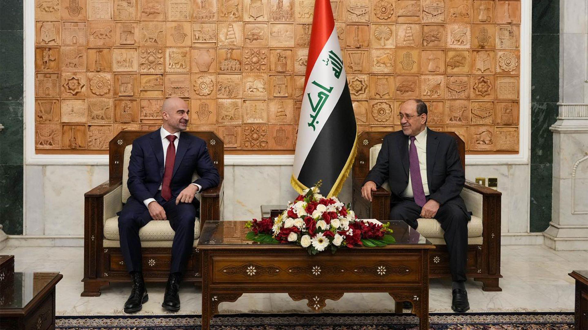 بافڵ جەلال تاڵەبانی و نوری مالیکی کۆبوونەوە