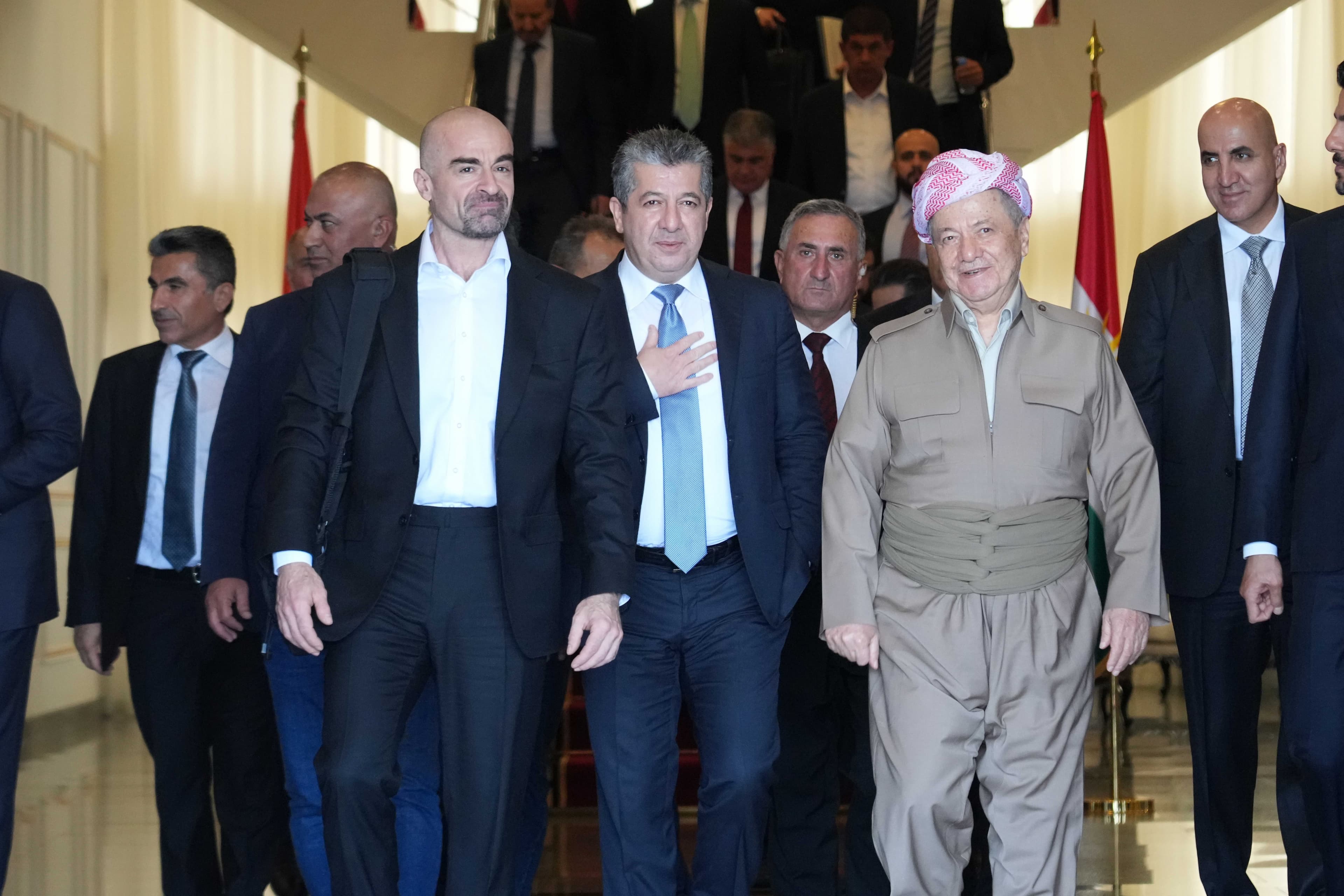کۆبوونەوەی یەکێتی و پارتی لە پیرمام