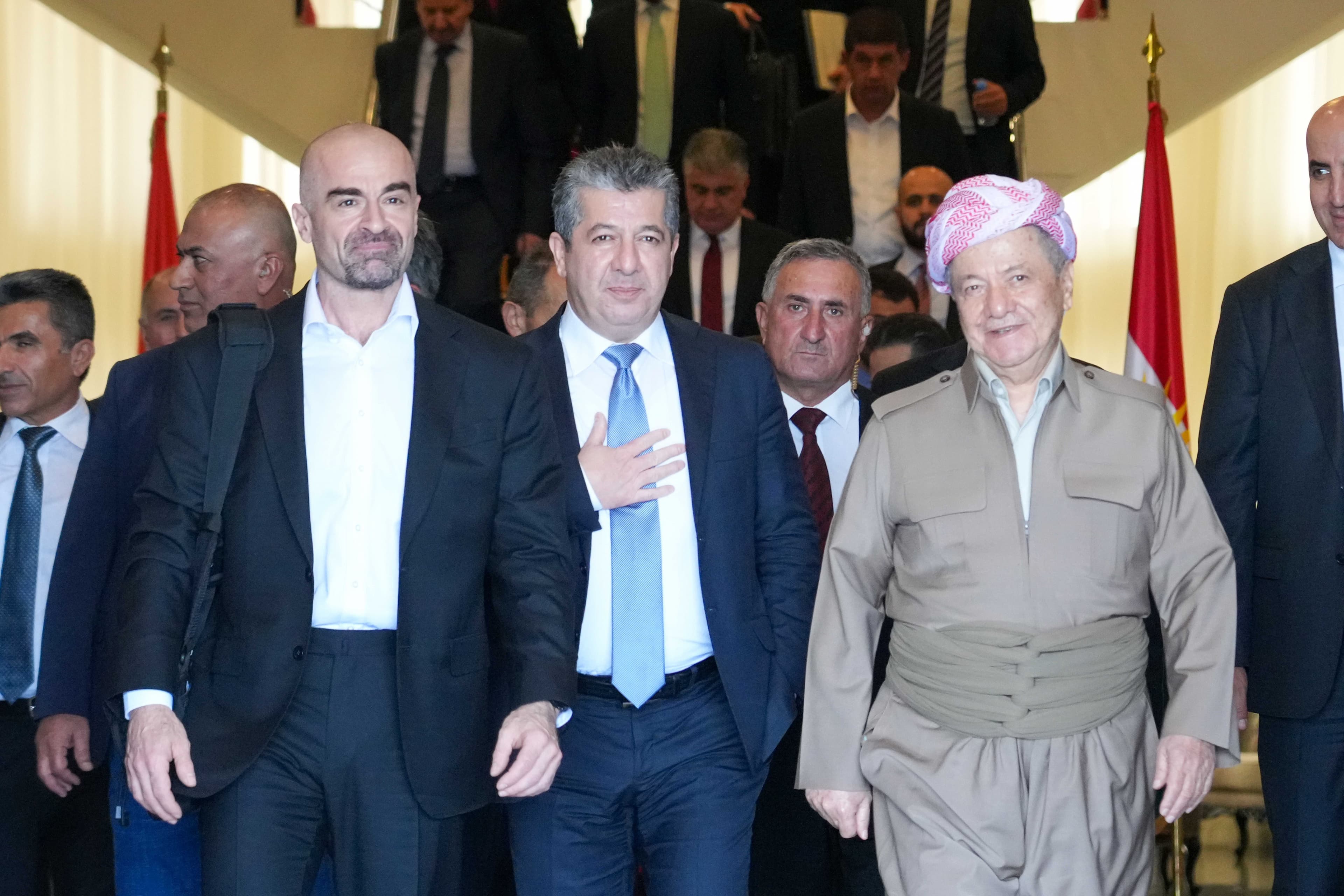 کۆبوونەوەی یەکێتی و پارتی لە پیرمام
