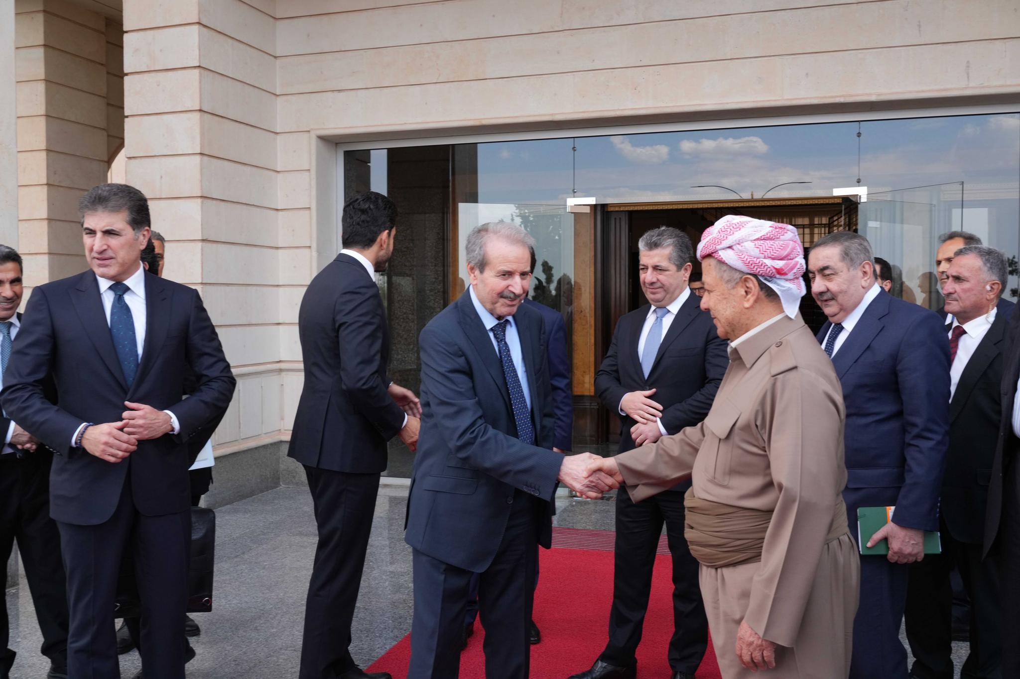 کۆبوونەوەی یەکێتی و پارتی لە پیرمام