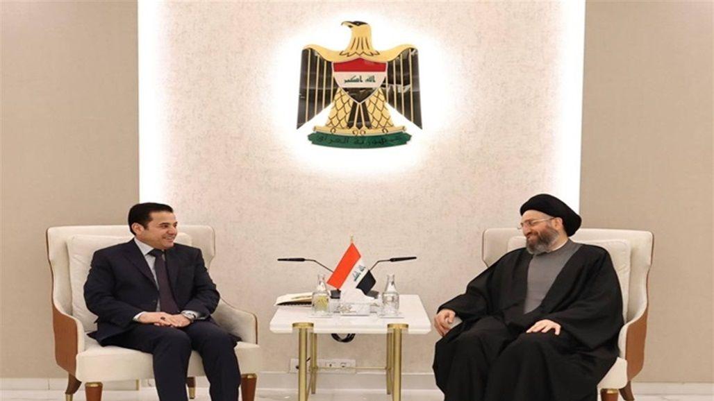 الحكيم والاعرجي يؤكدان ضرورة دعم وإسناد عملية التعداد السكاني