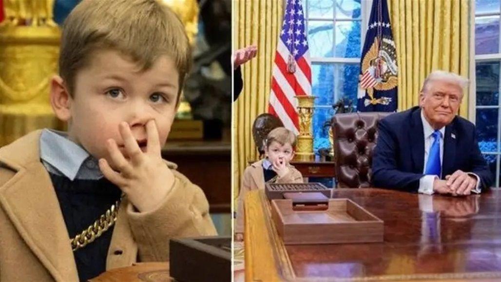 ترامب يقرر  نقل المكتب الشهير في المكتب البيضاوي بشكل مؤقت، بعد أن قام ابن إيلون ماسك بمسح "مخاط أنفه عليه"