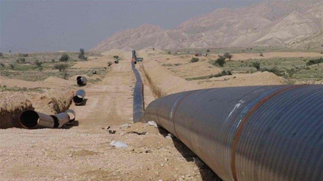 فريق فني مشترك يفحص  أنبوب التصدير استعدادا لاطلاق نفط الاقليم