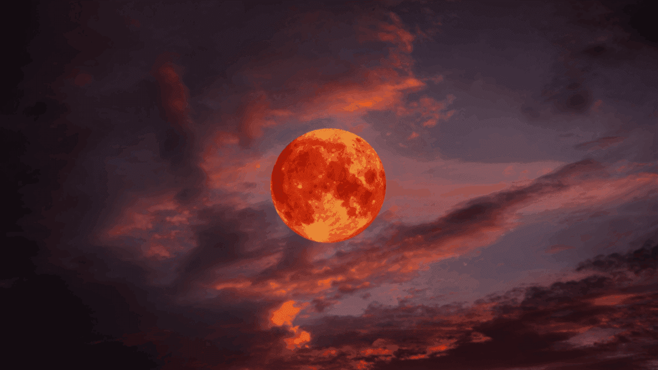 القمر الدموي.. العراق سيشهد ابرز ظاهرة فلكية لهذا العام