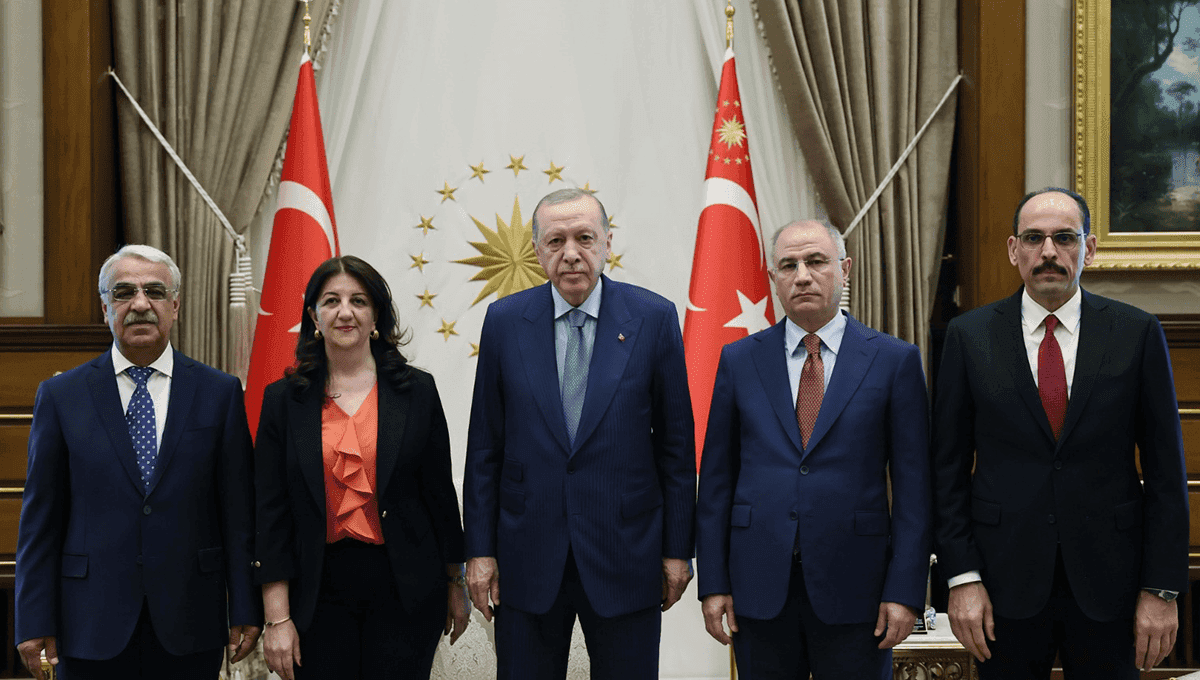 دەمپارتی راگەیەندراوێکی لەسەر کۆبوونەوەیان لەگەڵ ئەردۆغان بڵاوکردەوە