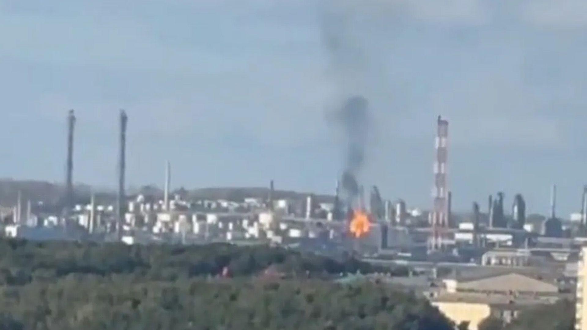 ئۆکراین پاڵاوگەیەکی نەوت لە ناوەڕاستی روسیا دەکاتە ئامانج