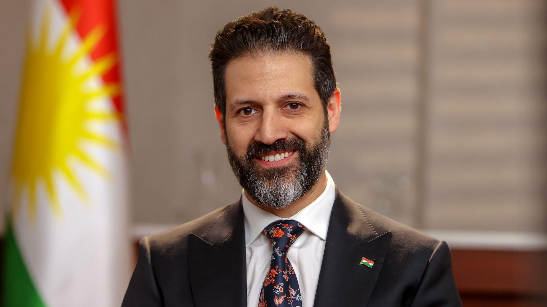 قوباد تاڵەبانی بۆ بەشداریکردن لە یانزە هەمین کۆڕبەندی ئابووریی دێڵفی گەیشتە یۆنان