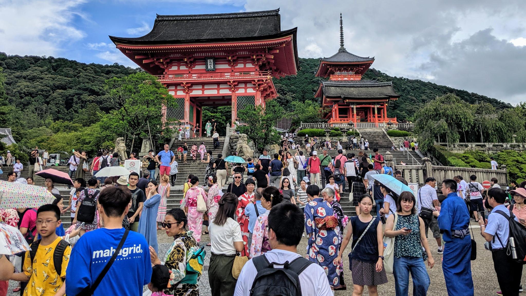 لە ساڵی ٢٠٢٤ ژاپۆن ژمارەی پێوانەیی لە ژمارەی گەشتیاردا شکاندووە