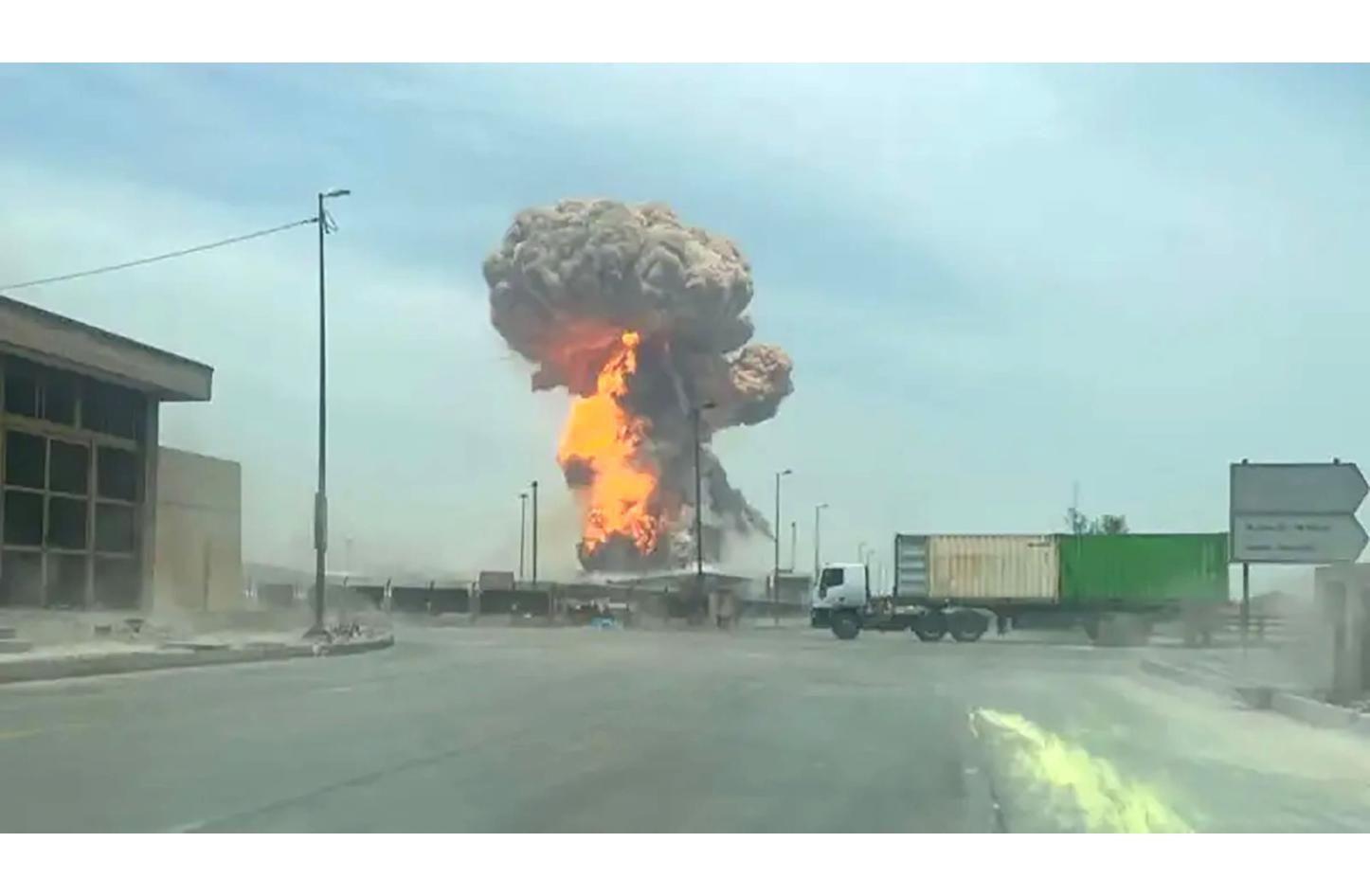 اسرائيل تنفي علاقتها بالأنفجار الذي وقع في إيران