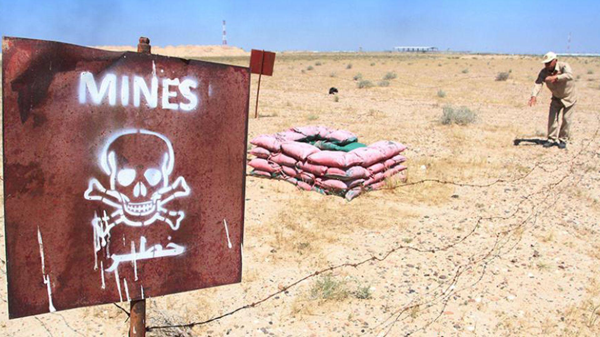 لە ساڵی 2003ـەوە نزیكەی 60%ـی ئەو زەویانەی لە عیراق مینرێژكراون پاككراونەتەوە