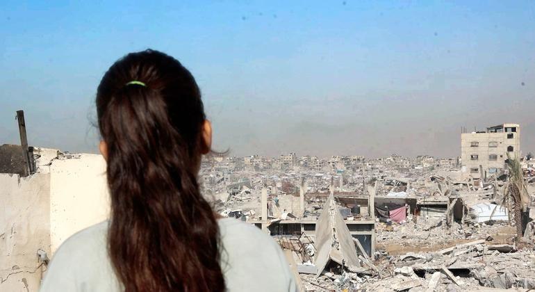 نەتەوە یەکگرتووەکان: لە غەززە زیاتر لە ٣٨ هەزار ژن و کچ کوژراون