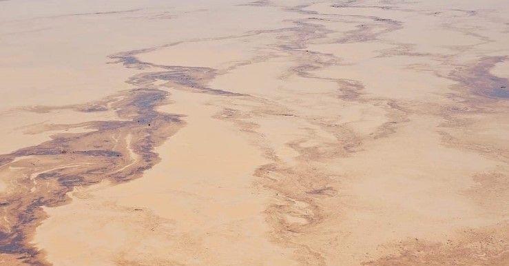 ماء صلاح الدين: العمل جارٍ لتنظيف نهر دجلة وإزالة البقع الزيتية