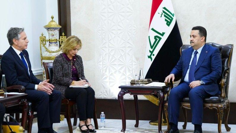 وزير الخارجية الامريكي: دهشت بالإنشاءات والخدمات في بغداد