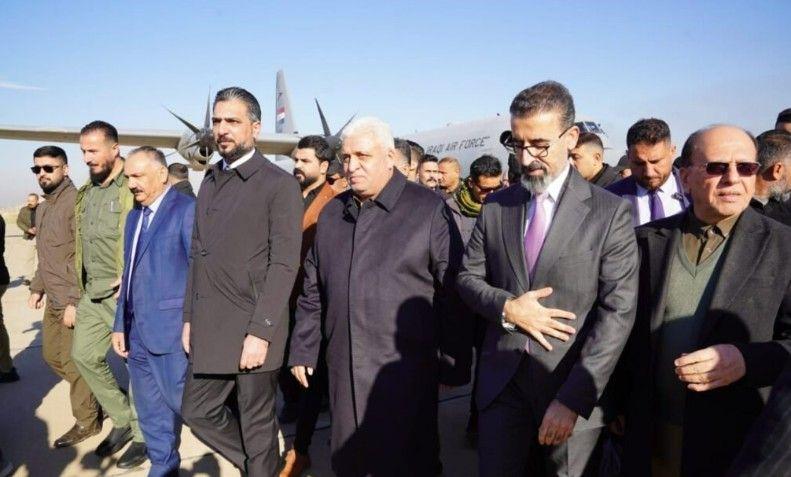 الفياض يطلع على الوضع الأمني وجهوزية القطعات العسكرية في كركوك