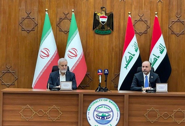 امانة بغداد توقع مذكرة تفاهم مع بلدية شيراز الإيرانية